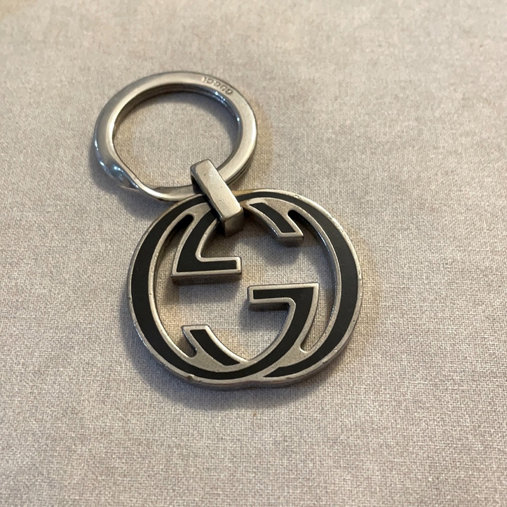 AUTHENTIC Gucci Logo Keychain